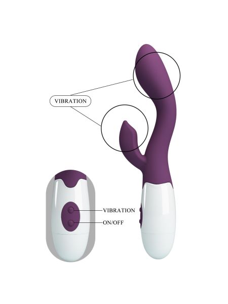 PRETTY LOVE - Brighty dark purple, 30 vibration functions - 6