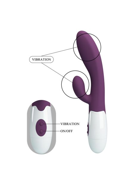 PRETTY LOVE - Alvis purple, 30 vibration functions - 6