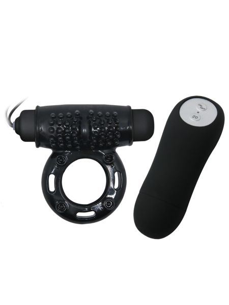 BAILE- POWER RING, 20 vibration functions Wireless remote control