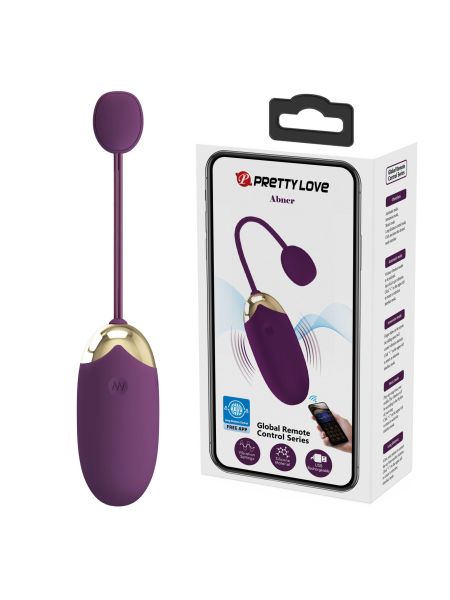 PRETTY LOVE - Abner, Mobile APP Long-distance Control 12 vibration functions