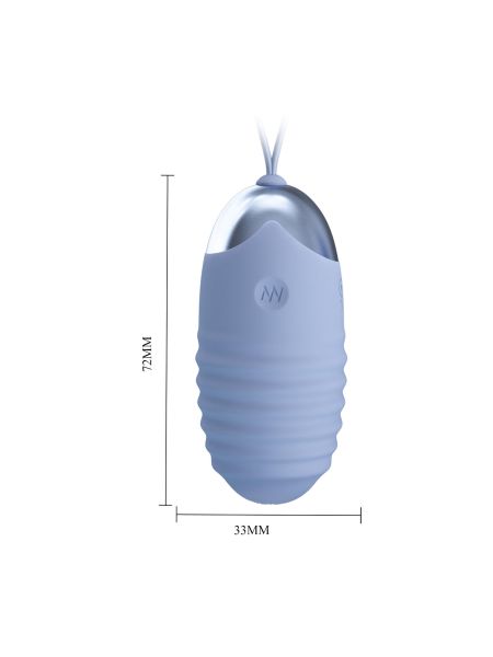PRETTY LOVE - JESSICA Dream chaser 3, Blue, Wireless remote control 12 vibration functions - 4