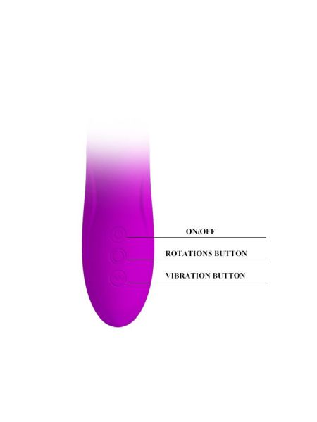 PRETTY LOVE - WARD, USB, 12 vibration, 4 rotation - 7