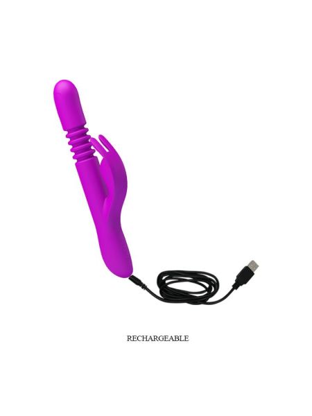 PRETTY LOVE - DONAHUE, USB, 12 vibration, 4 rotation - 8