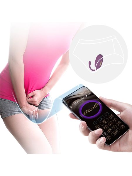 PRETTY LOVE - Doreen, 12 vibration functions 3 electric shock functions Mobile APP Long-distance Control - 6