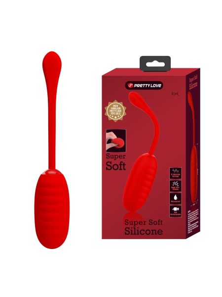 PRETTY LOVE - KIRK EGG Red 12 function vibrations