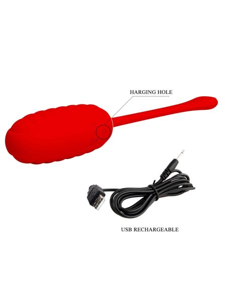 PRETTY LOVE - KIRK EGG Red 12 function vibrations - 11