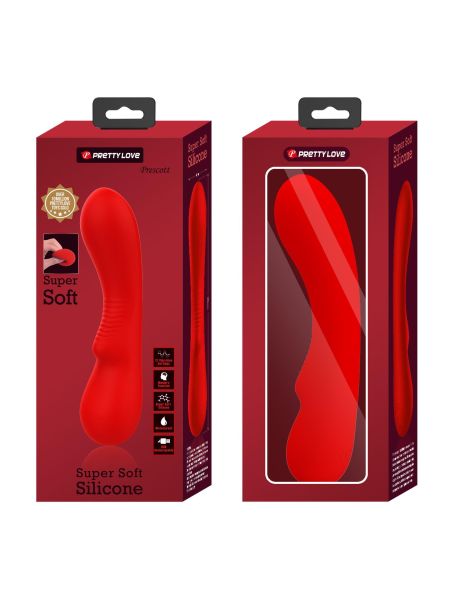 PRETTY LOVE - Matt  Red 12 vibration functions Memory function - 14