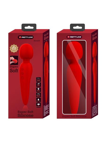 PRETTY LOVE - Meredith Red, 5 levels of speed control Memory function 7 vibration functions - 12