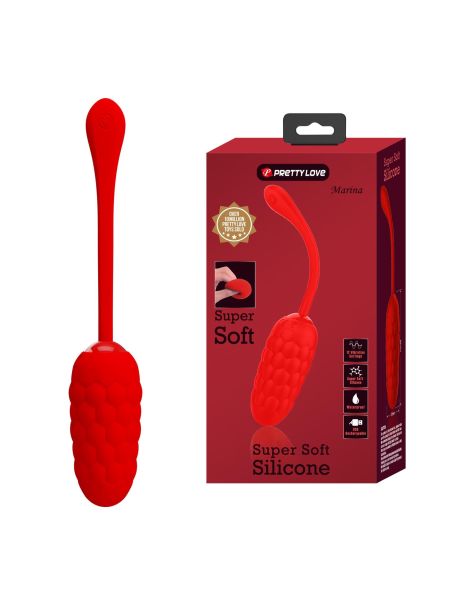 PRETTY LOVE - MARINA EGG Red 12 vibration functions - 2