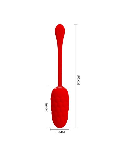 PRETTY LOVE - MARINA EGG Red 12 vibration functions - 10
