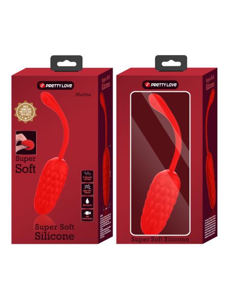 PRETTY LOVE - MARINA EGG Red 12 vibration functions - 13
