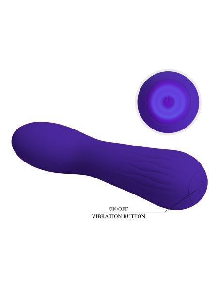 PRETTY LOVE - Faun dark Purple,G-spot vibrator, 12 vibration functions Memory function - 11