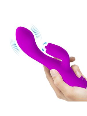 PRETTY LOVE - GLORIA Purple, 12 vibration functions 3 pulse wave settings Memory function - image 2