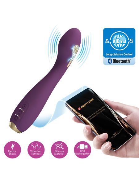 PRETTY LOVE - HECTOR, 12 vibration functions 5 electric shock functions Mobile APP remote control - 3