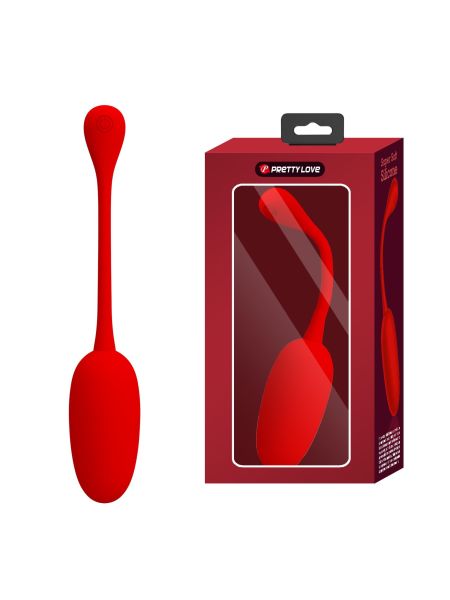 PRETTY LOVE - KNUCKER Red, 12 vibration functions Memory function