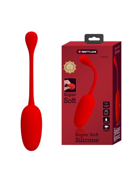 PRETTY LOVE - KNUCKER Red, 12 vibration functions Memory function - 2