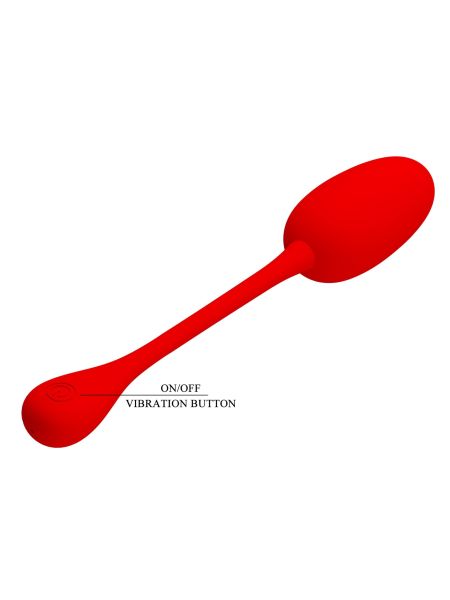 PRETTY LOVE - KNUCKER Red, 12 vibration functions Memory function - 11