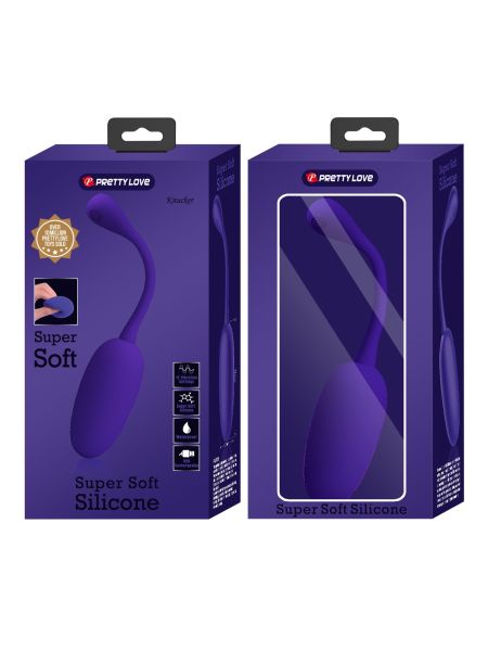 PRETTY LOVE - KNUCKER Purple, 12 vibration functions Memory function - 13