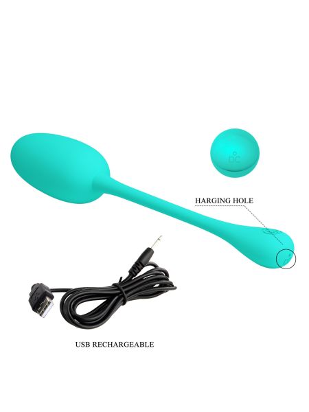 PRETTY LOVE - KNUCKER Green, 12 vibration functions Memory function - 11