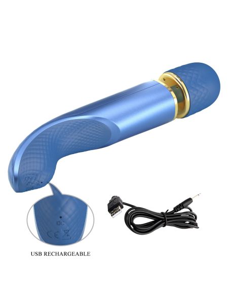 PRETTY LOVE - Colorful Massager Blue, 7 vibration functions 5 levels of speed control - 12