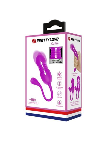 PRETTY LOVE - Callie, 12 vibration functions Memory function 12 thrusting settings - 6