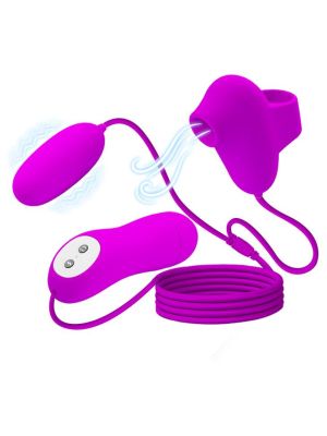 PRETTY LOVE - VIBRO-BULLETS, 12+12 stimulation functions