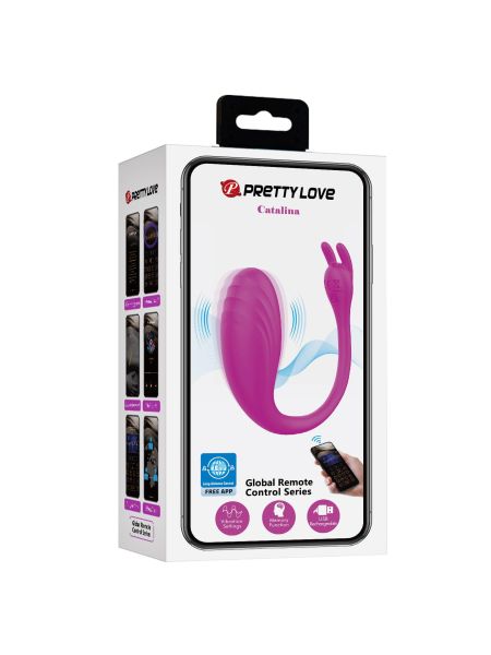 PRETTY LOVE - Catalina, 12 vibration functions Mobile APP Long-distance Control - 12