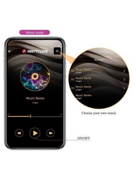 PRETTY LOVE - Catalina, 12 vibration functions Mobile APP Long-distance Control - 19