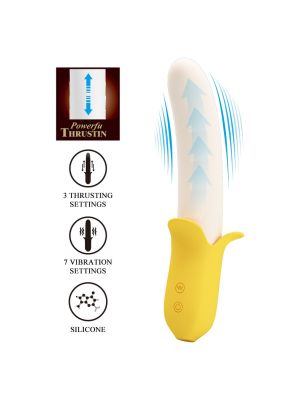 PRETTY LOVE - Banana Greek, 7 vibration functions 3 thrusting settings - image 2