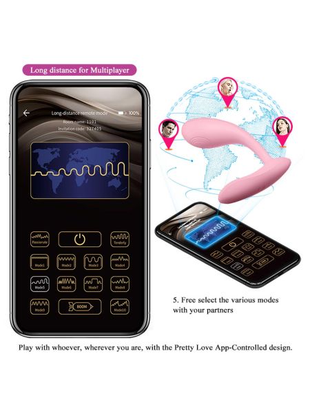 PRETTY LOVE - Baird, 12 vibration functions Mobile APP Long-distance Control - 21