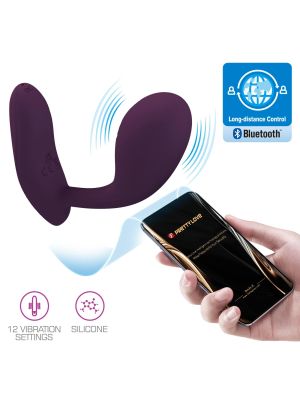 PRETTY LOVE - Baird Purple, 12 vibration functions Mobile APP Long-distance Control - image 2