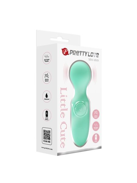 PRETTY LOVE - Mini stick Light Green, Little Cute Vibration - 12