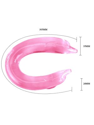 BAILE- DOUBLE DOLPHIN, Bendable pink - image 2