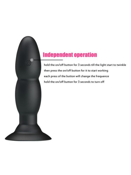PRETTY LOVE - Beaded for Extra Pleasure 4 Vibrations & Rotations - 7