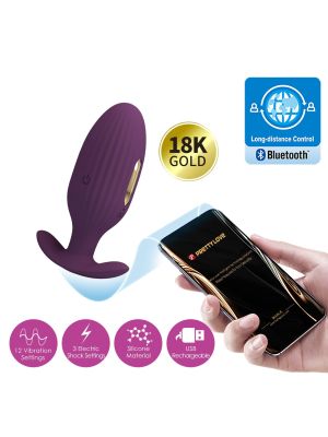 PRETTY LOVE - Jefferson, 12 vibration functions 3 electric shock functions Mobile APP Long-distance Control - image 2