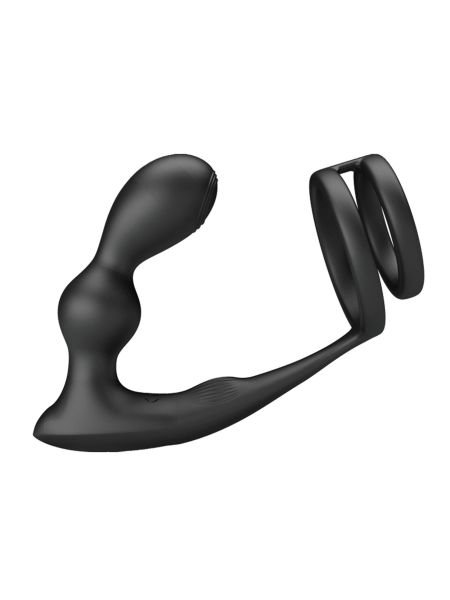PRETTY LOVE - VIBRATION PENIS SLEEVE VI, vibrating anal stimulation - 4