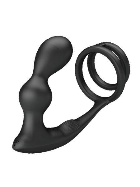 PRETTY LOVE - VIBRATION PENIS SLEEVE VI, vibrating anal stimulation - 5