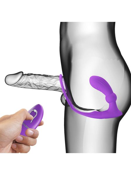 PRETTY LOVE - Warren Purple, Wireless remote control 12 pulse wave settings 12 vibration functions - 2