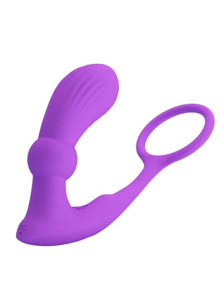 PRETTY LOVE - Warren Purple, Wireless remote control 12 pulse wave settings 12 vibration functions - 5