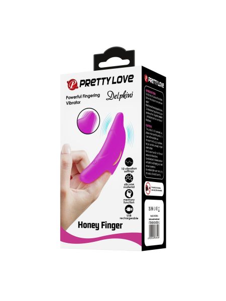PRETTY LOVE - Delphini, Honey Finger, 10 vibration functions - 11