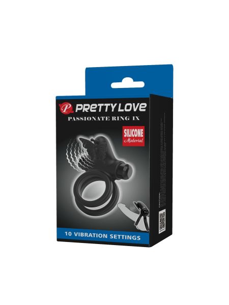 PRETTE LOVE - PASSIONATE RING IX, 10 vibration functions - 11