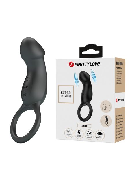 PRETTY LOVE - Trae black, 7 vibration functions Memory function