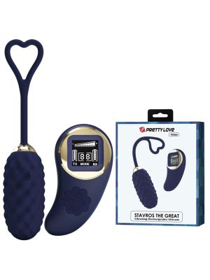 PRETTY LOVE - Vivian Blue, 10 vibration functions 9 speed levels Wireless remote control