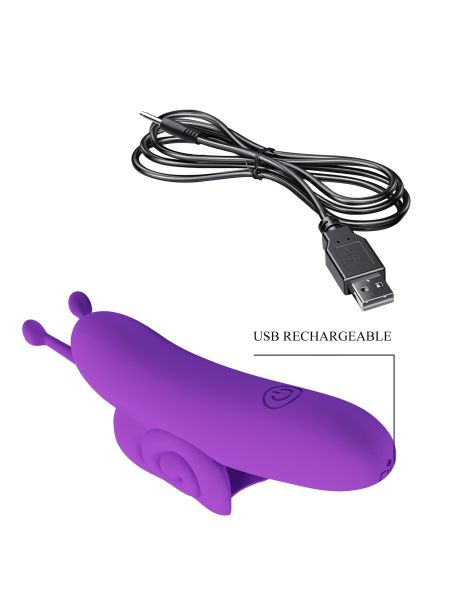 PRETTY LOVE - Snail Honey Finger, 10 vibration functions Memory function - 10