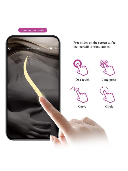 PRETTY LOVE - Billy Purple, 12 vibration functions Mobile APP remote control - 15