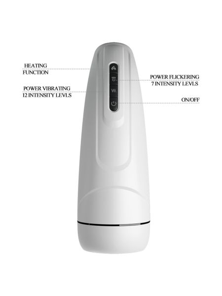 PRETTY LOVE - MARISSA, 12 vibration functions Heating temperature up to 48? Sex talk Memory function 7 licking modes - 6