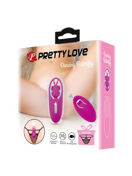 PRETTY LOVE - Dancing Butterfly, 12 vibration functions Wireless remote control - 7
