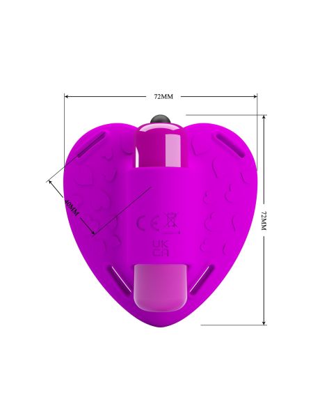 PRETTY LOVE - Clitoral Massager, Heartbeat, 10 vibration functions - 8