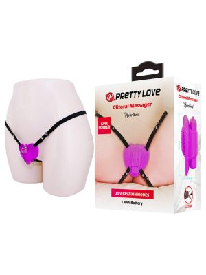 PRETTY LOVE - Clitoral Massager, Heartbeat, 10 vibration functions