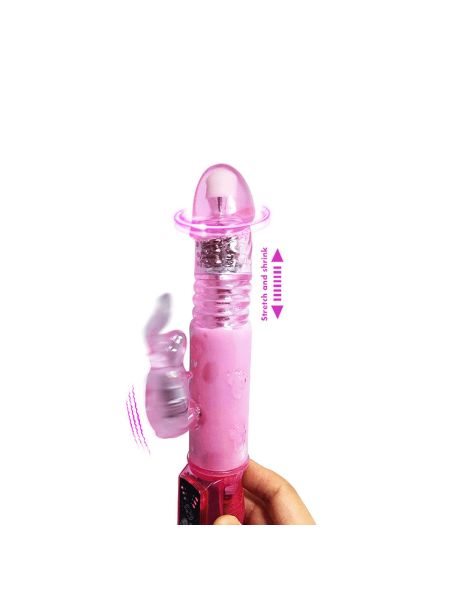 BAILE - Crazy Bunny, 3 vibration functions 3 rotation functions Thrusting - 4